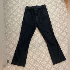 Black Mother the Hustler Ankle jeans size 32